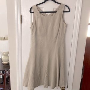 Calvin Klein Linen Fit and Flare Dress